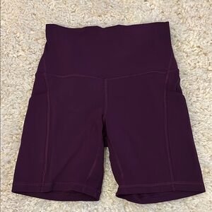 Lululemon align short with pockets size 4, dramatic magenta